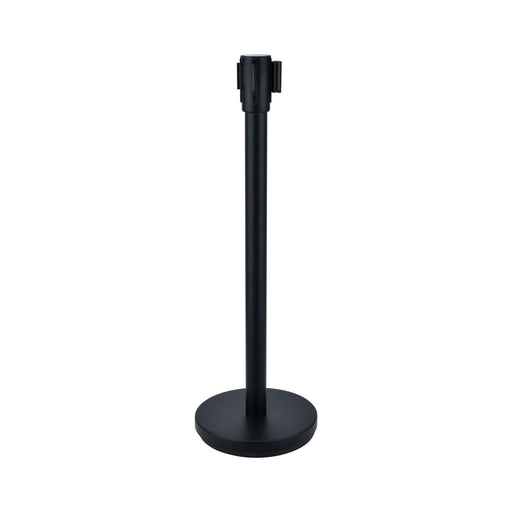 CAC China CCSC-36K Stanchion Metal Black 36-inches