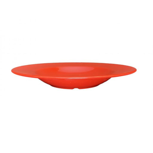 Thunder Group CR5811PR 16 oz, 11 1/4" Pasta Bowl, Pure Red - Dozen