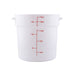 CAC China FS3P-18W 18QT Food Storage Container, White