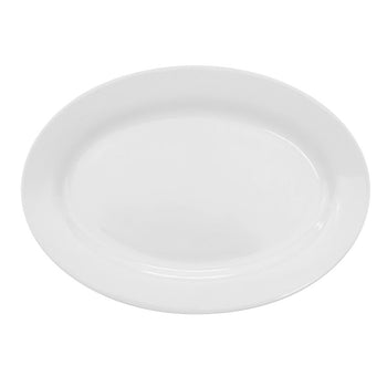 CAC China MAJ-12 Oval Platter 10 5/8-inches - 12 count