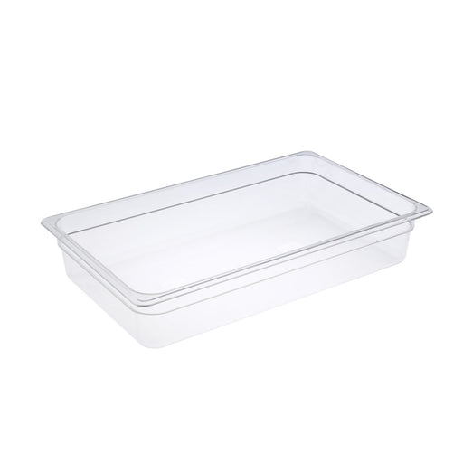 CAC China PCFP-F4 Polycarbonate Food Pan Full Size 4-inches Depth