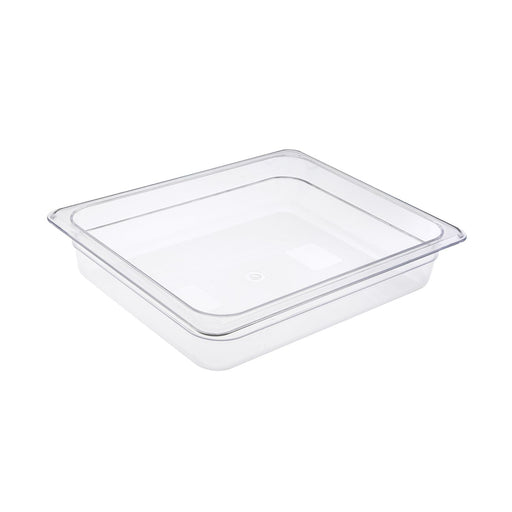 CAC China PCFP-H2 Polycarbonate Food Pan Half Size 2-1/2-inches Depth