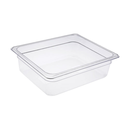 CAC China PCFP-H4 Polycarbonate Food Pan Half Size 4-inches Depth