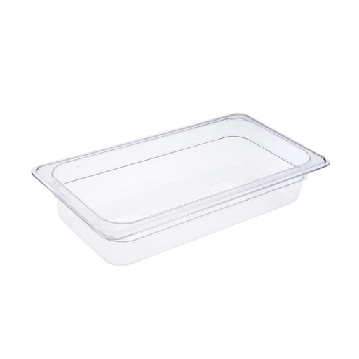 CAC China PCFP-T2 Polycarbonate Food Pan 1/3 Size 2-1/2-inches Depth