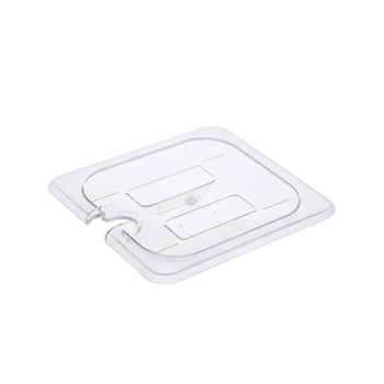 CAC China PCSL-SC Notched Polycarbonate Food Pan Cover 1/6 Size