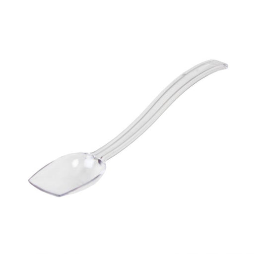 Thunder Group PLBS010CL 10" Buffet Spoon, Solid, Polycarbonate, 3/4 oz, Clear Color - Dozen