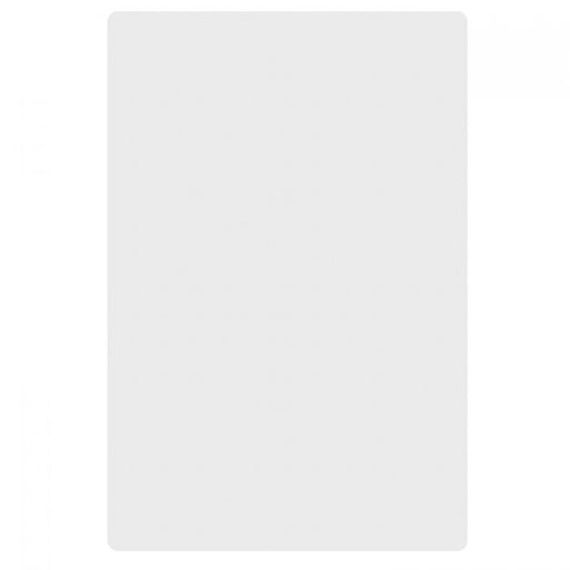 Thunder Group PLCB201505WH 20" X 15" X 1/2" Color PE Board, White