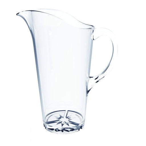 Thunder Group PLTHWP015C 1.5L/51 oz Water Pitcher, Starburst Base, Polycarbonate, Clear