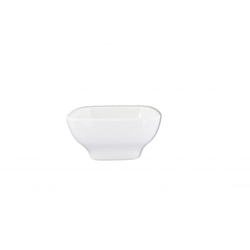 Thunder Group PS3106W 20 oz, 5 1/2" X 5 1/2" Round Square Bowl, 2 3/4" Deep, Passion White