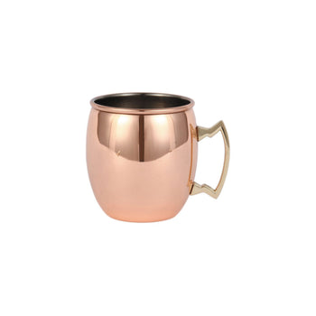 CAC China SCMM-20 Copper-Plated Moscow Mule Mug 20 oz. Smooth Finish - 12 count