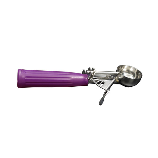 CAC China SICD-40OD Stainless Steel Thumb Disher 0.72 oz. Orchid #40