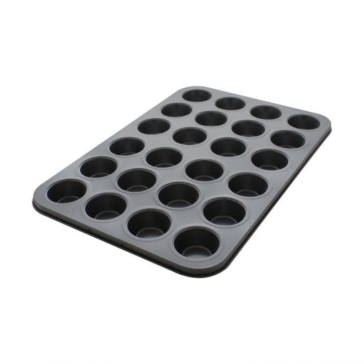 Thunder Group SLKMP124 24 Cup Muffin Pan - Non Stick - Small Cup (0.4M/M), 1.5 oz Each Cup