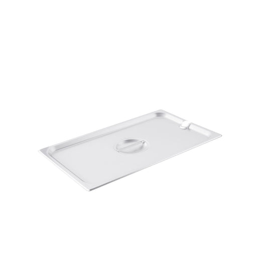 CAC China SPCN-F Full Size Notched Cover for Steam Table Pan