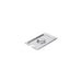 CAC China SPCN-Q 1/4 Size Notched Cover for Steam Table Pan