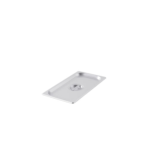 CAC China SPCO-T 1/3 Size Solid Cover for Steam Table Pan