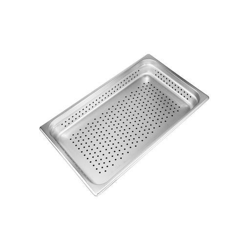 CAC China SSPF-24-2P Full Size 2-1/2-inches Height Perforated Steam Table Pan 24 Gauge