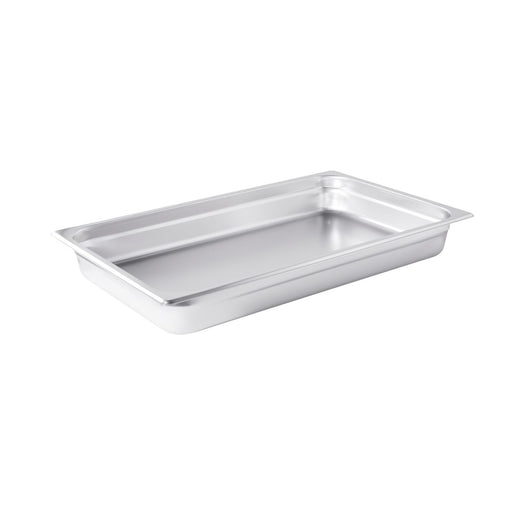 CAC China STPF-24-2 Full Size 2-1/2-inches Height Anti-Jam Steam Table Pan 24 Gauge