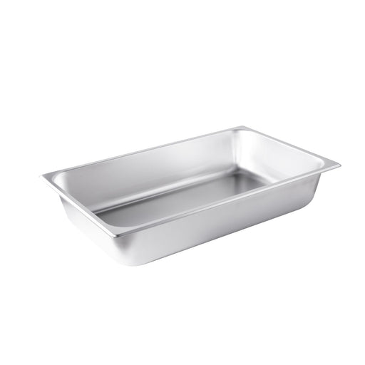 CAC China STPF-S25-4 Full Size 4-inches H Standard Steam Table Pan 25 Gauge