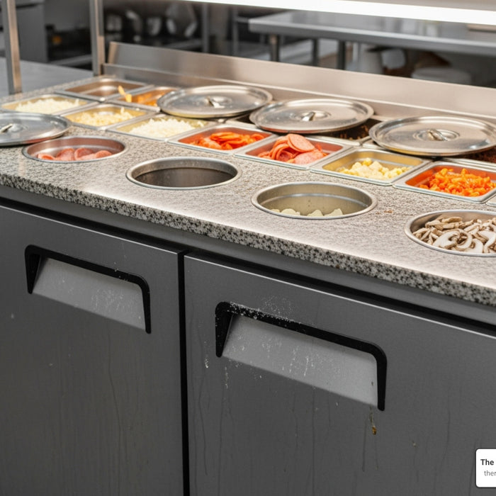 Second-Hand Slice: Top Deals on Used Pizza Prep Fridges