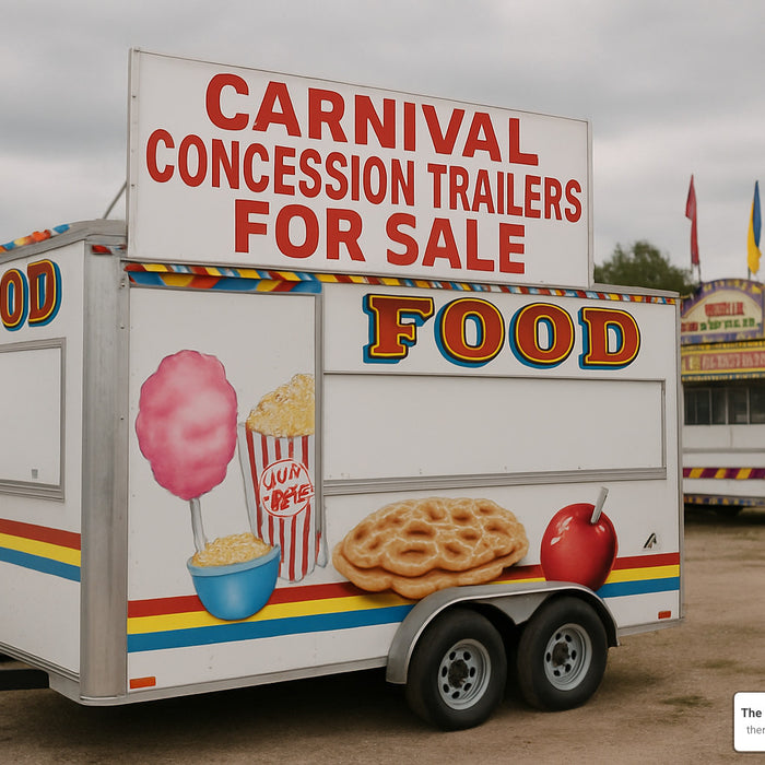 Roll Up, Roll Up and Buy: Carnival Concession Trailers for Sale