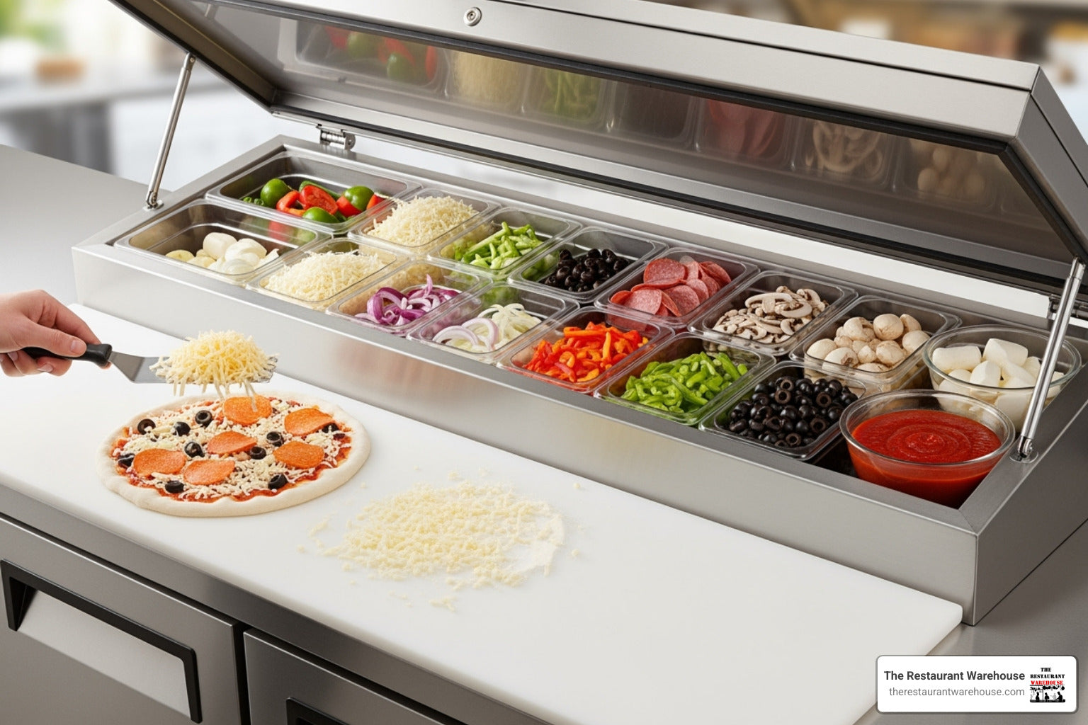 Prep Counter Powerhouses: Top Commercial Refrigeration for Pizzerias