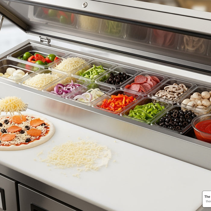 Prep Counter Powerhouses: Top Commercial Refrigeration for Pizzerias