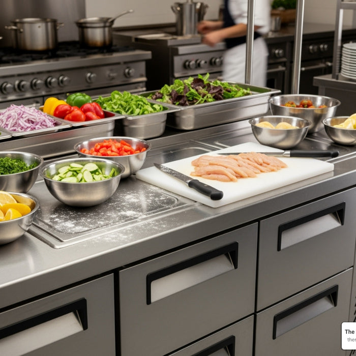 Freshness on Demand: Top Commercial Prep Fridge Options