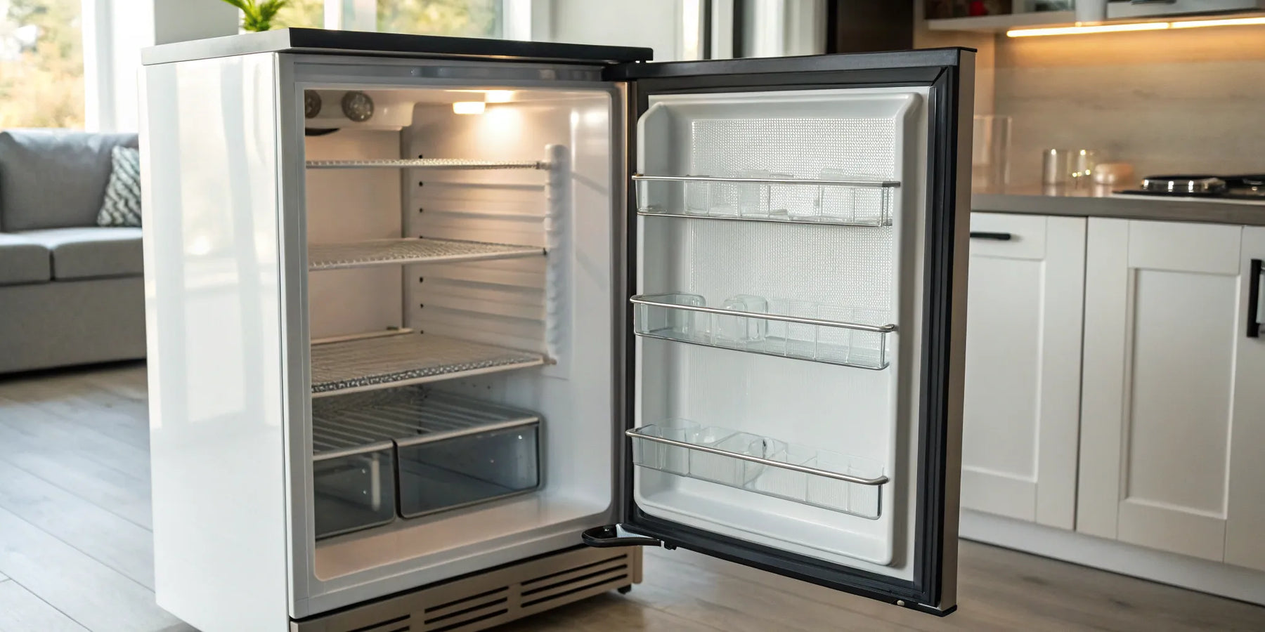 24" undercounter freezer.