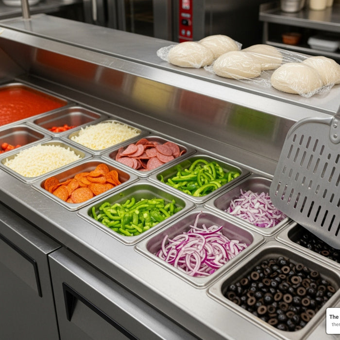 Maximize Your Space: Top 72-Inch Pizza Prep Tables