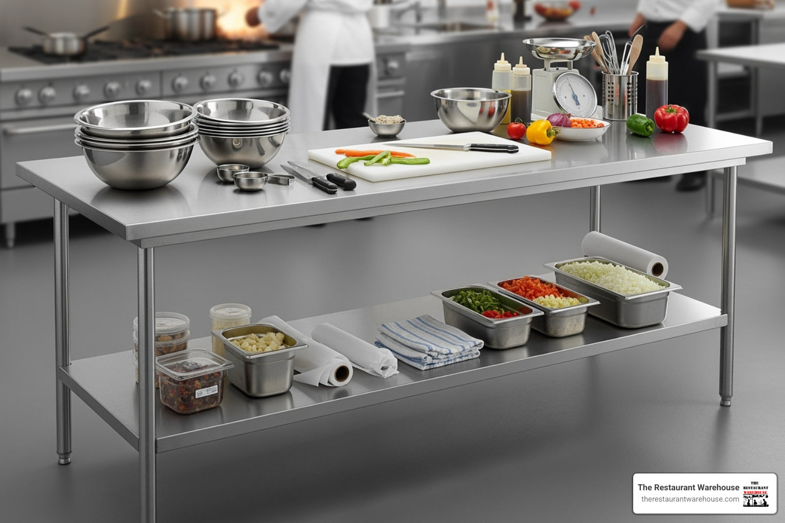 Prep Your Way to Perfection: A Guide to Commercial Kitchen Tables