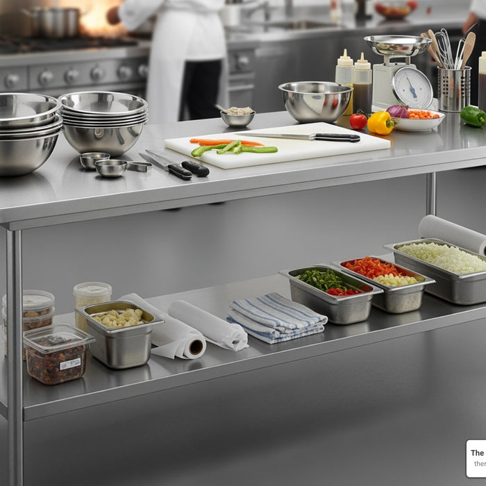 Prep Your Way to Perfection: A Guide to Commercial Kitchen Tables