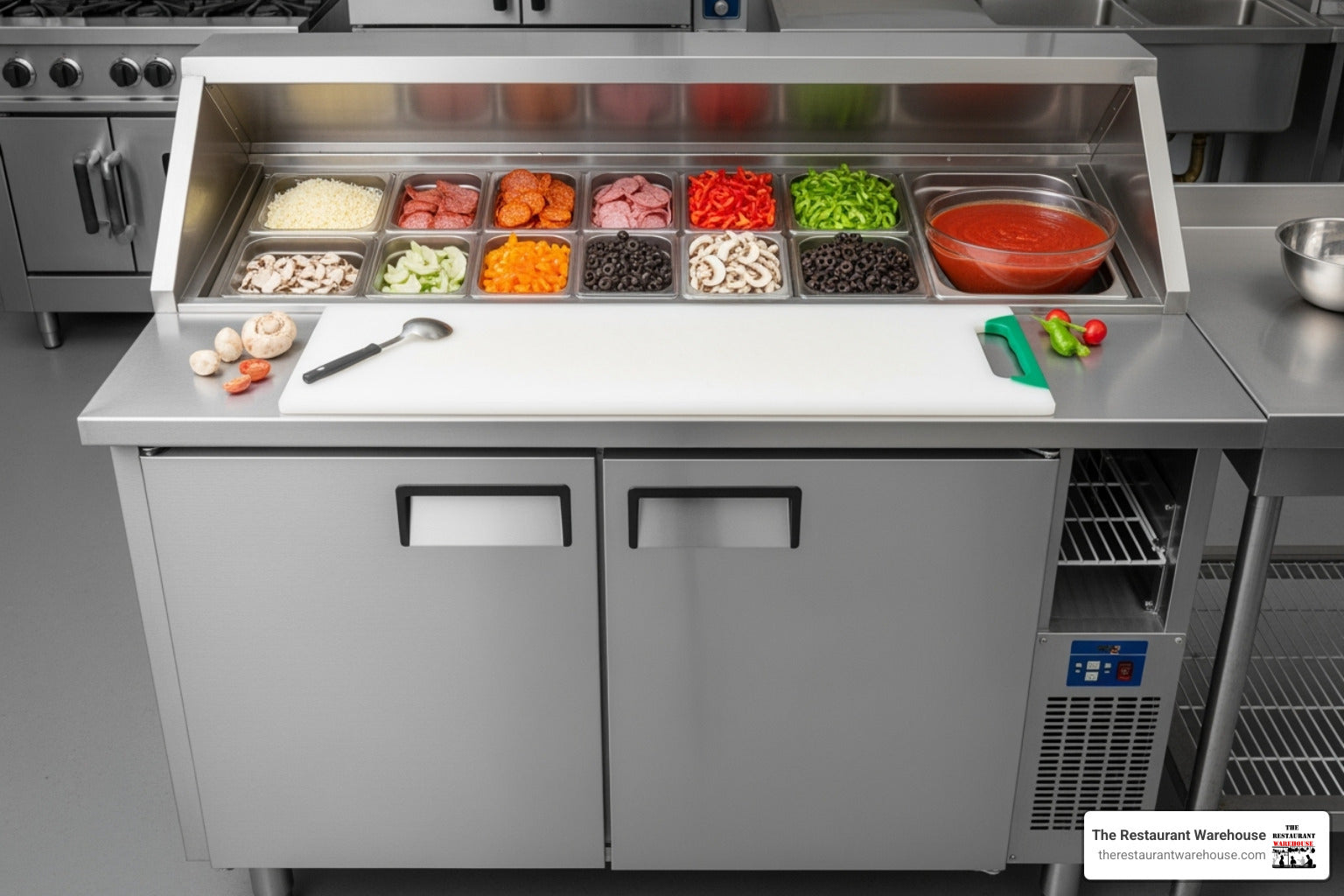 Maxx Cold to Avantco: The Best 2-Door Pizza Prep Fridges Reviewed