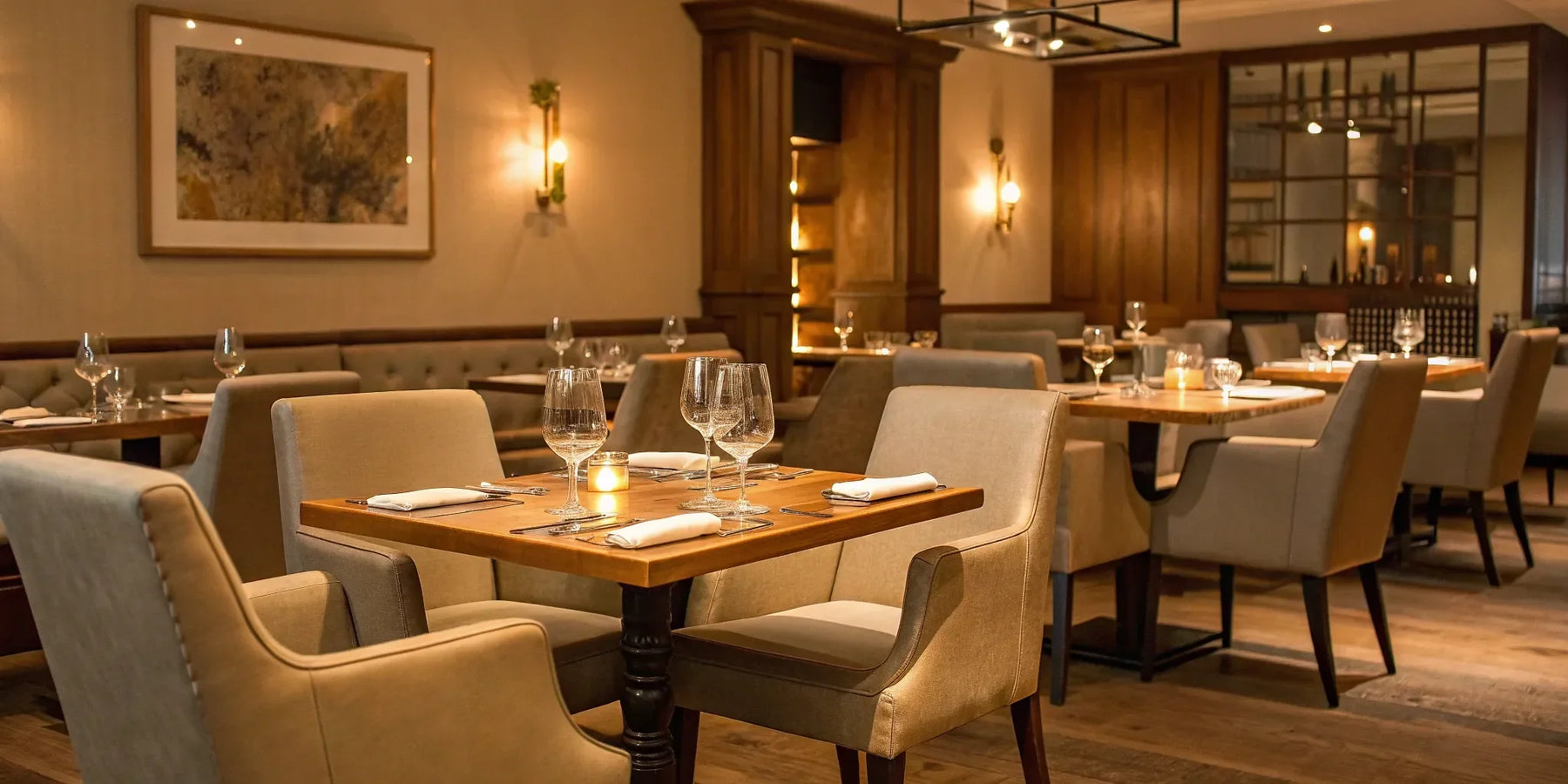 Stylish tables and chairs from one of the best restaurant furniture stores.