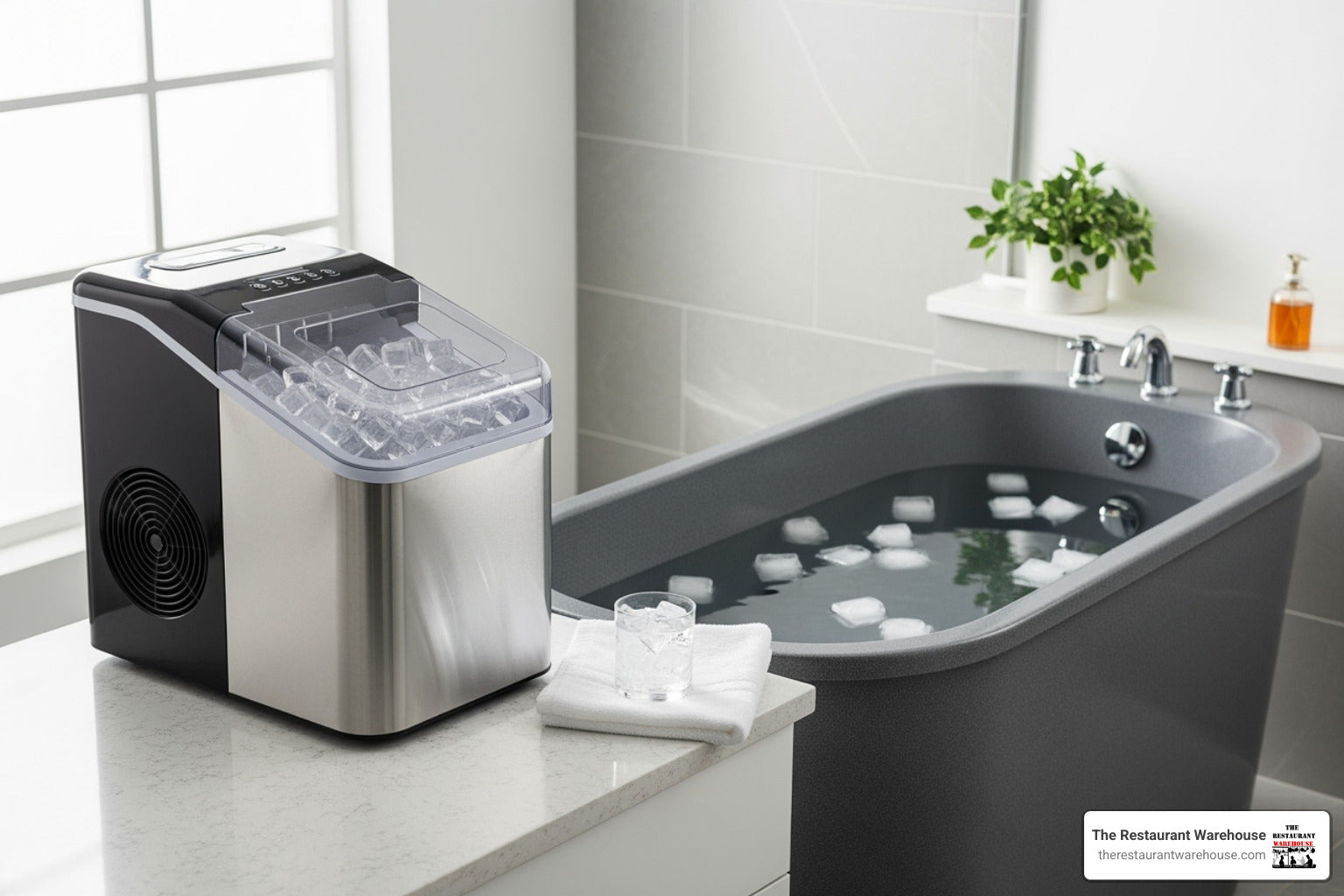 Freeze the Day! Ice Makers Perfect for Ice Baths