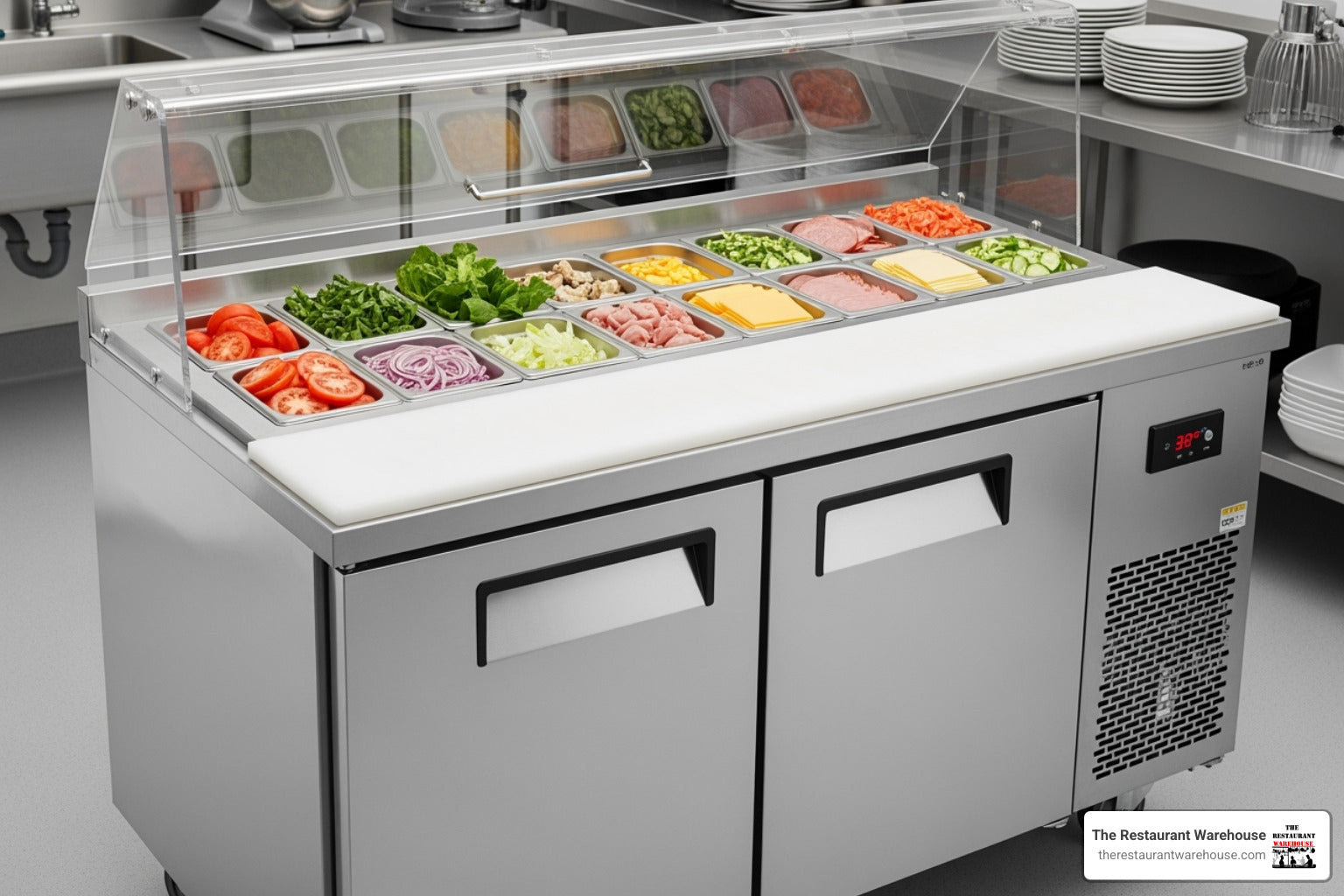 Unlocking Efficiency: The Ultimate 2-Door Sandwich Prep Table Roundup