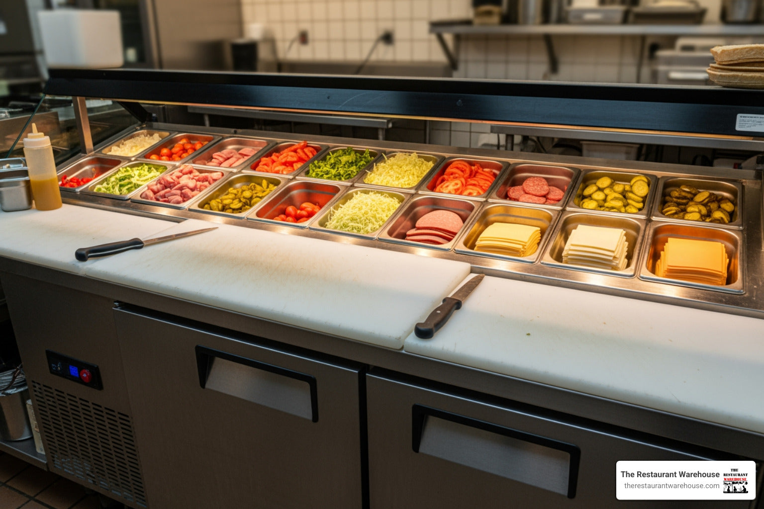 Choosing Your Perfect Prep Partner: A Guide to Commercial Sandwich Prep Tables