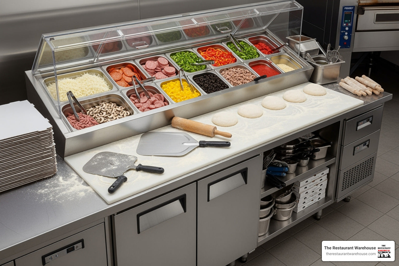 From Compact to Colossal: Pizza Prep Tables for Every Space