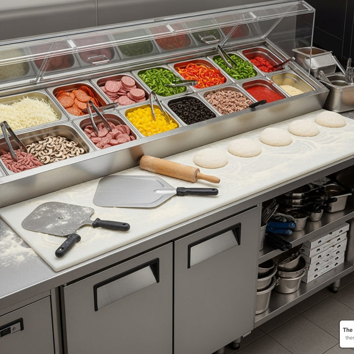 From Compact to Colossal: Pizza Prep Tables for Every Space