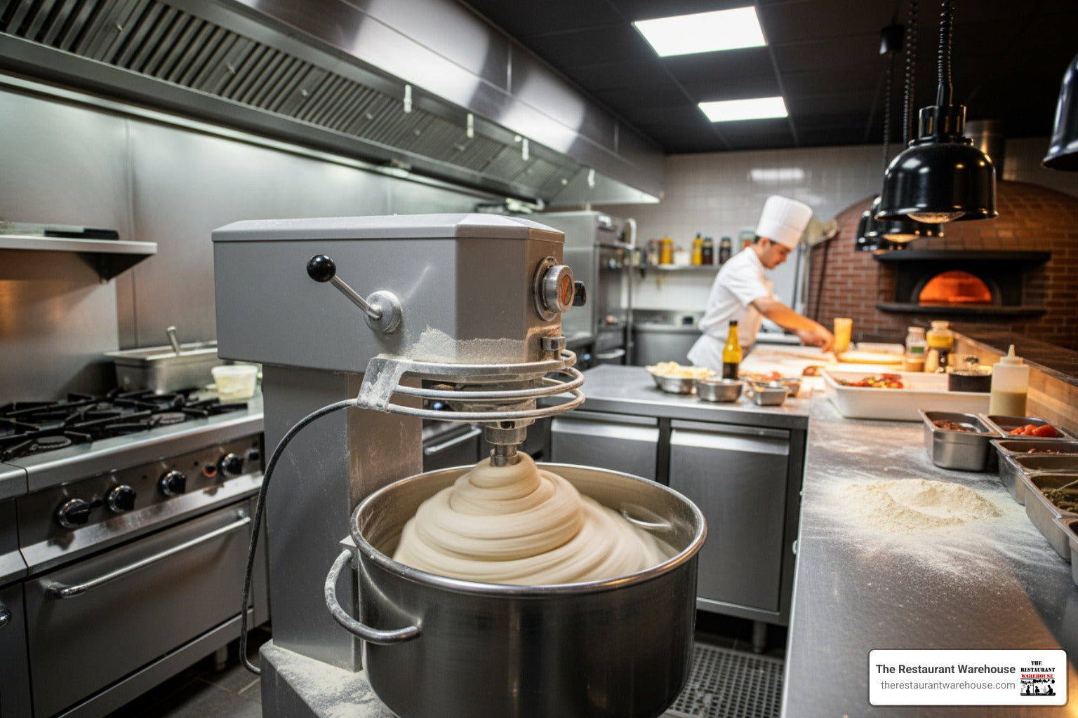 Commercial Dough Mixers From Home Pizza to Bakery Production