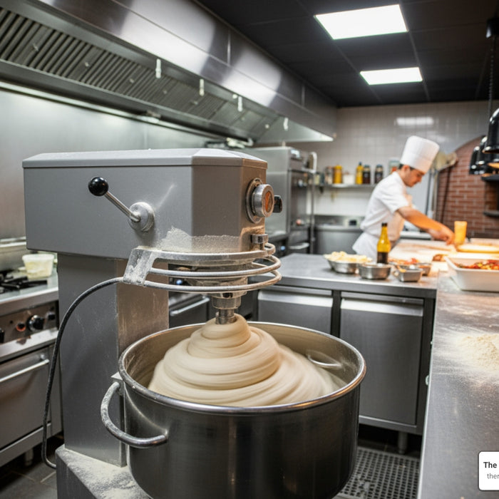 Commercial Dough Mixers From Home Pizza to Bakery Production