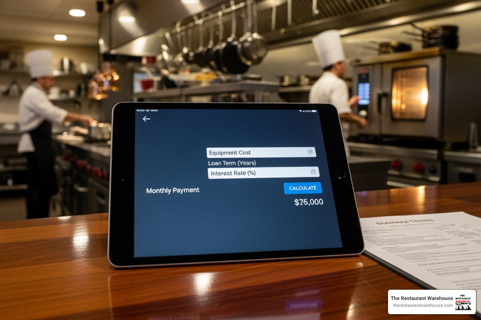 Calculate Your Costs Before Cooking: Restaurant Equipment Finance Calculator