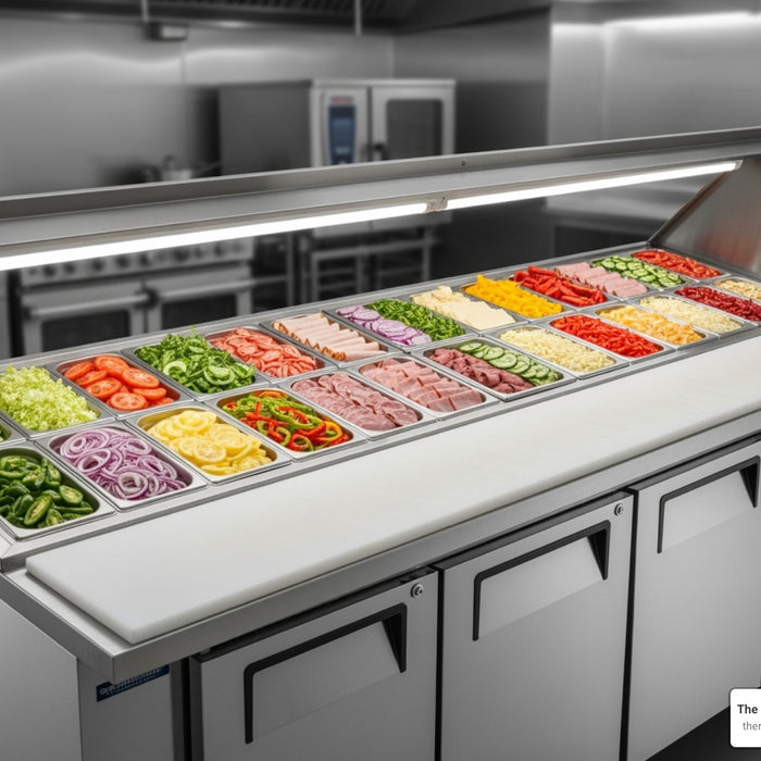 Sandwich Station Superstars: The Ultimate Mega Top Prep Table Roundup