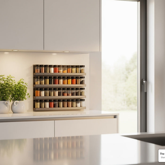 Beyond the Cabinet: Innovative Wall Spice Rack Solutions