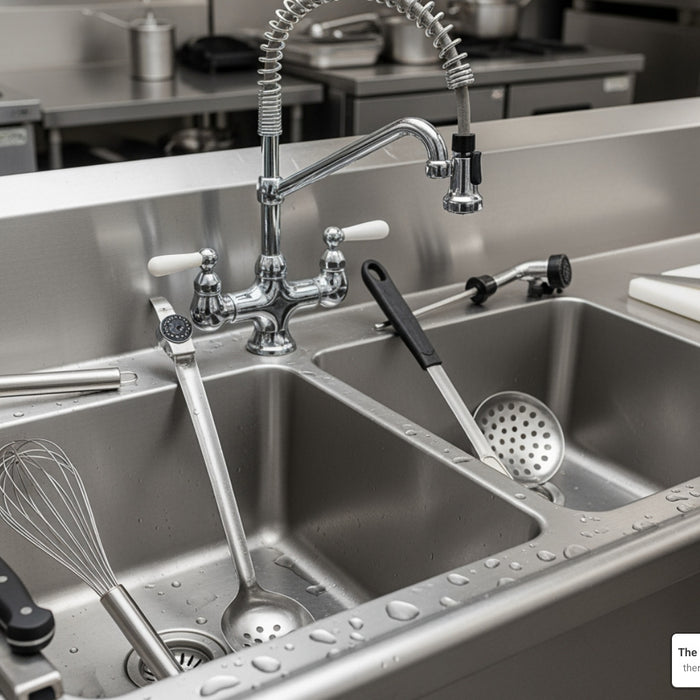 Why Every Restaurant Needs a 2-Bay Sink