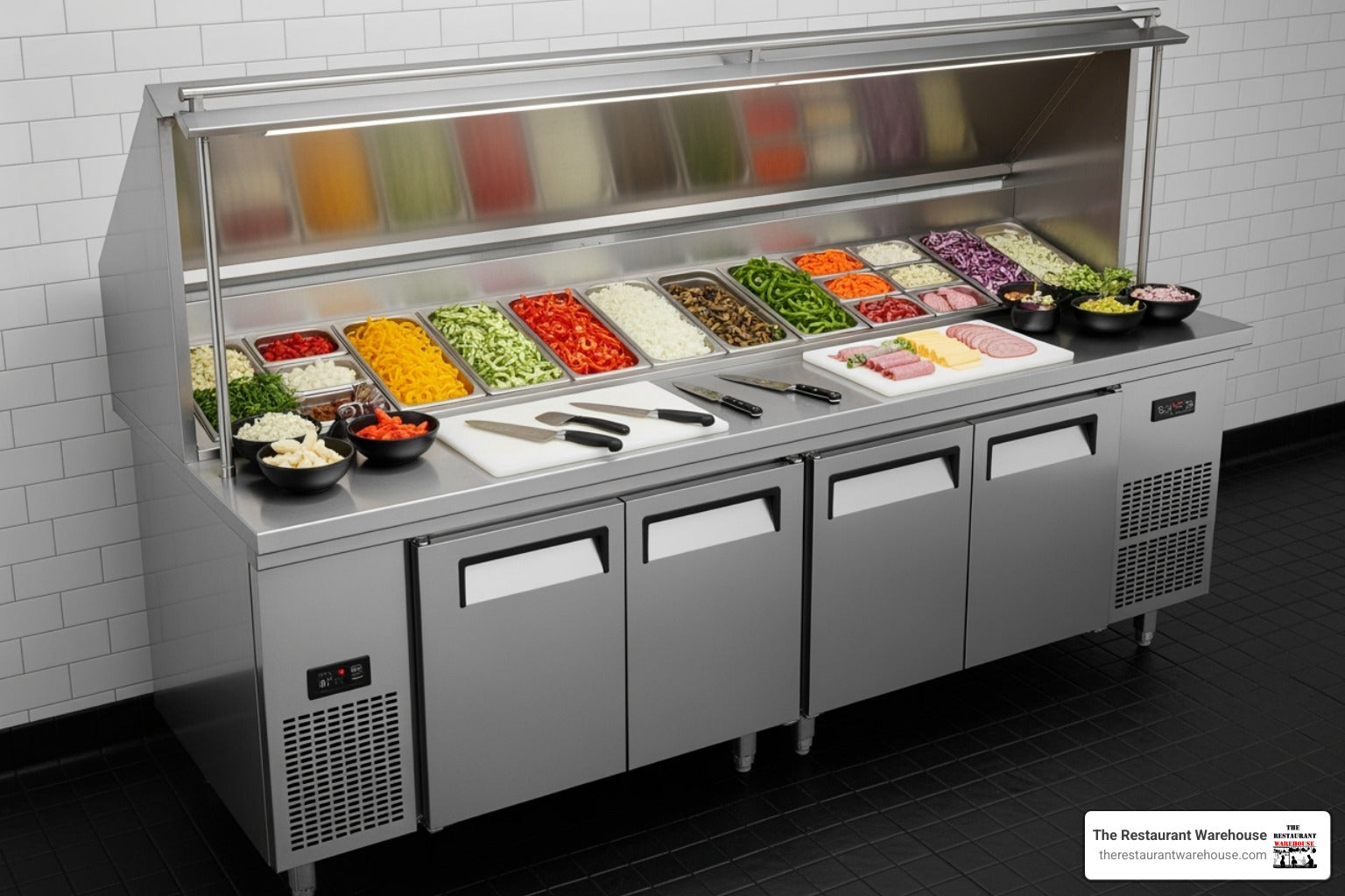 Big Prep, Big Flavor: Top 72-Inch Mega Top Prep Tables