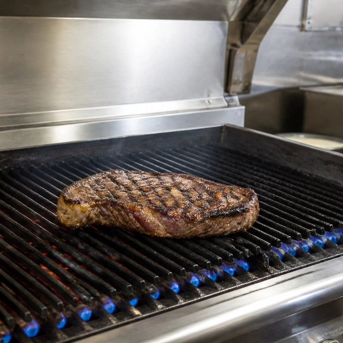 Atosa ATRC-24 24-inch radiant charbroiler with cast iron grates for restaurant cooklines