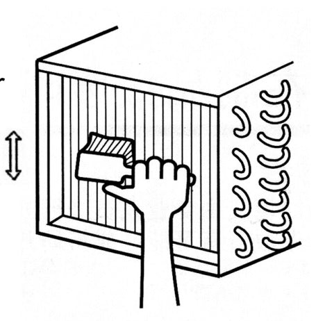 Atosa Refrigerator and Freezer: Cleaning the Condenser