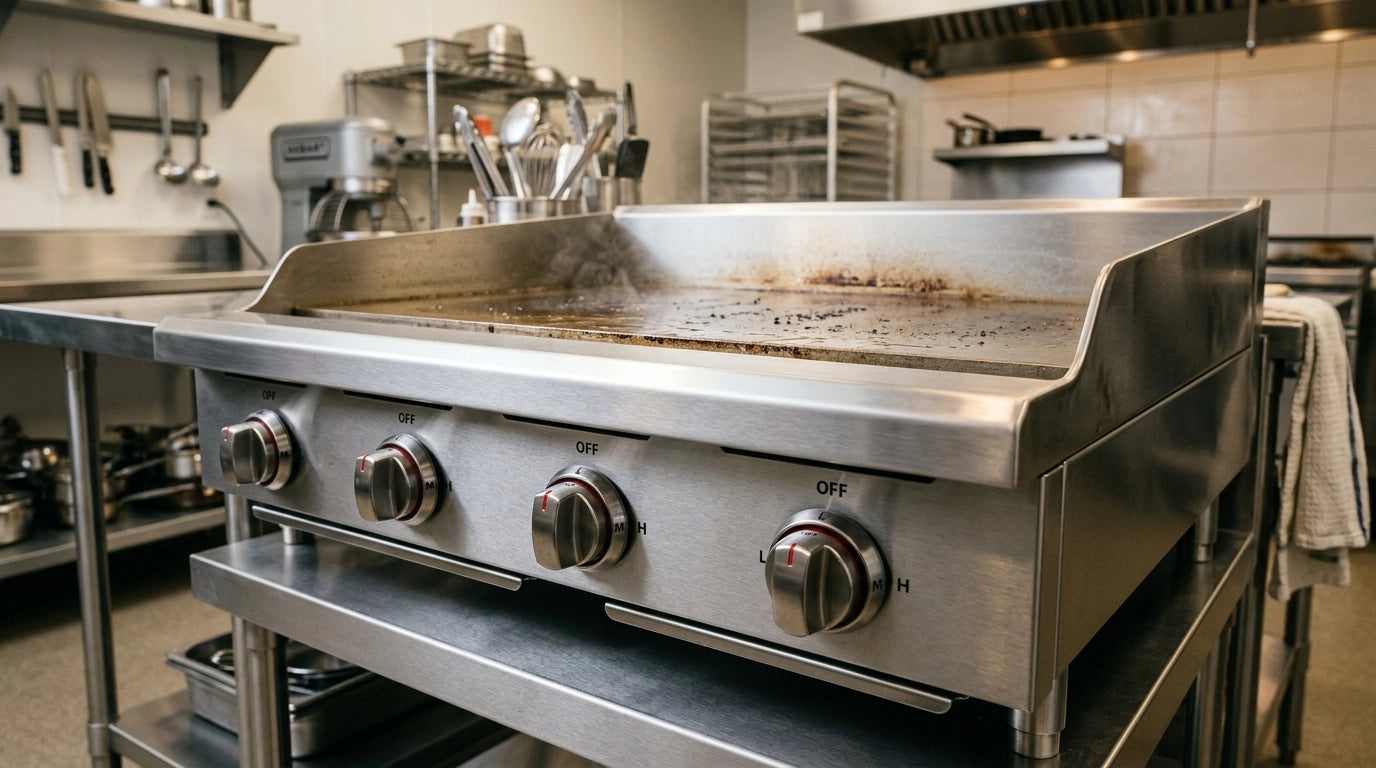 Anatomy of a High-Performance Stainless Steel Griddle