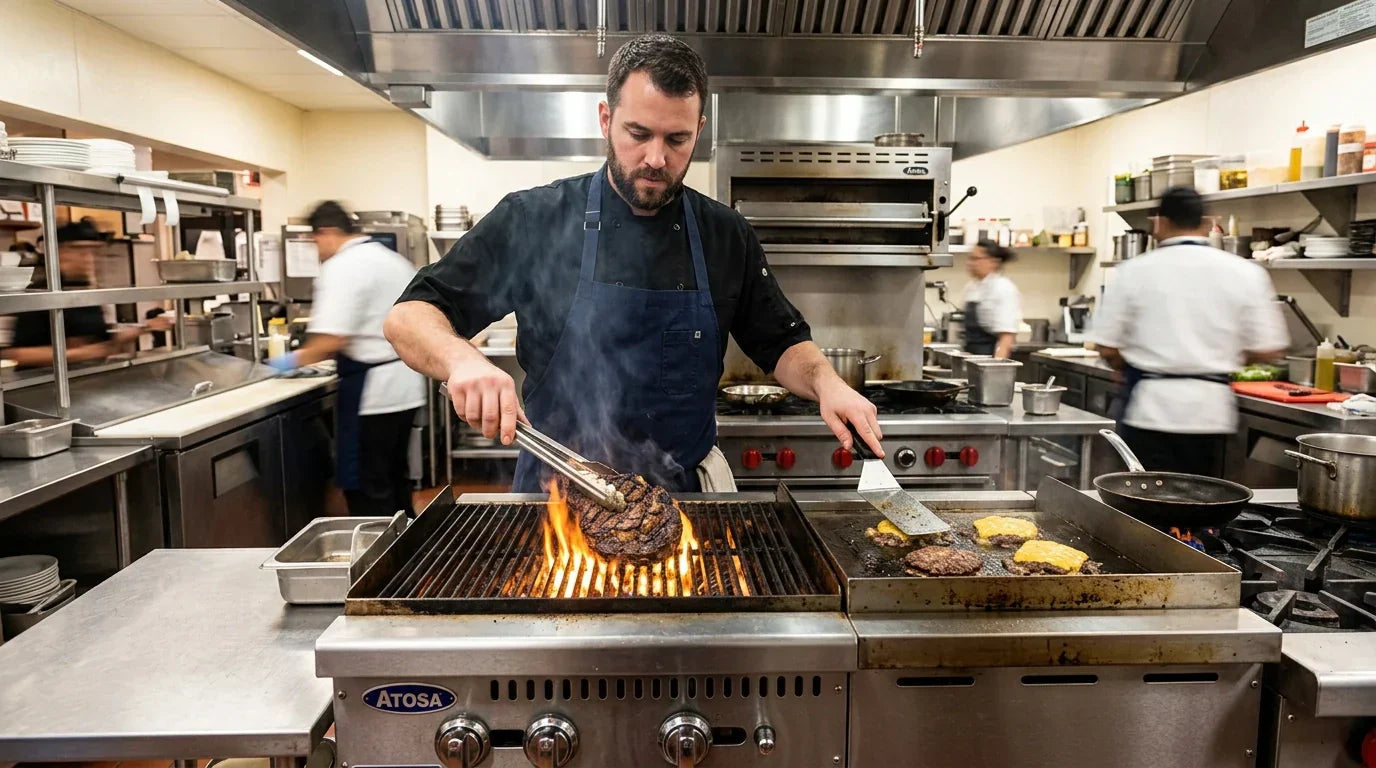 Grill, Griddle, Go: How Commercial Combos Save Space and Sizzle
