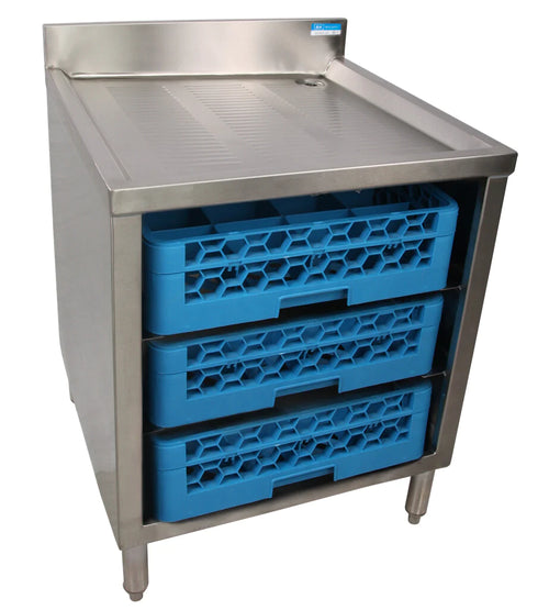 Introducing the Upgraded BK Resources Glass Rack Storage Cabinets